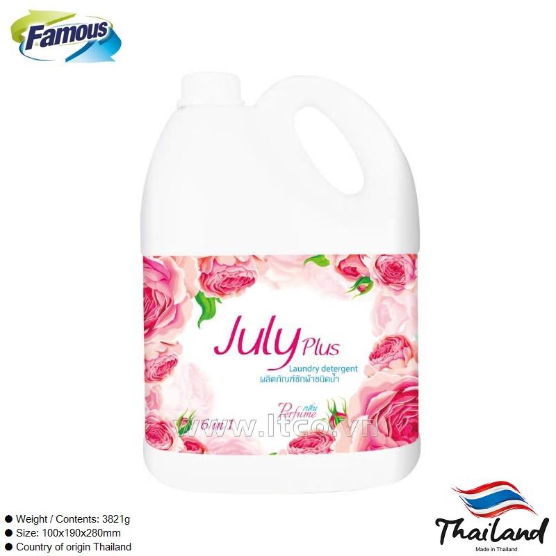 N­ước giặt xả cao cấp 6 in1 July Plus Perfume 3.5L