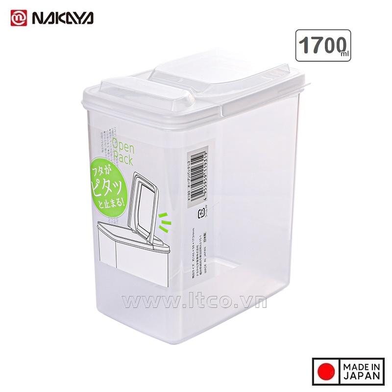 Hộp bảo quản thực phẩm Nakaya Open Pack L3 1.7L
