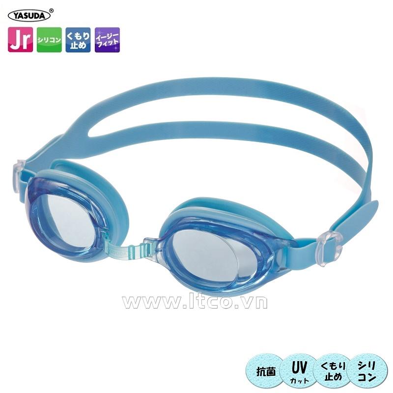 Kính bơi kháng khuẩn, chống tia UV & sương mù Yasuda - Xanh