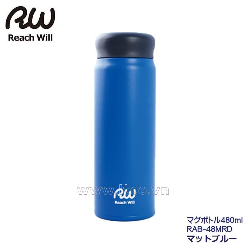 Bình giữ nhiệt Reach Will 480ml - Màu xanh dương
