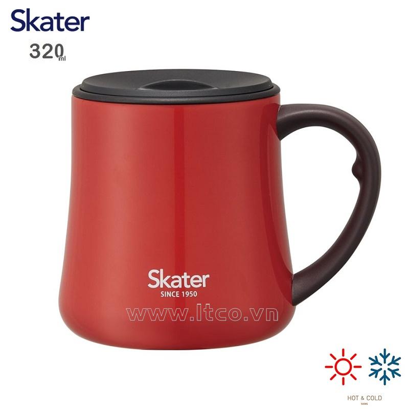 Ly giữ nhiệt nắp trượt Skater 320ml - Màu đỏ