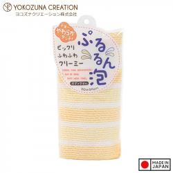 Khăn tắm kì lưng Yokozuna Pururun 20x95cm - Vàng_A
