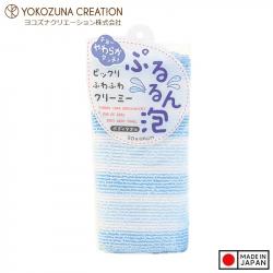 Khăn tắm kì lưng Yokozuna Pururun 20x95cm - Xanh dương_A