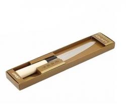Dao làm cá nắm gỗ Tsubaro Nikken Nhật Bản 29.5cm_4