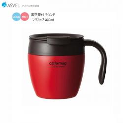 Cốc giữ nhiệt Antique Cafe Mug 330ml - Màu đỏ_A