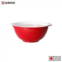 Bộ rổ tròn 2 lớp Nakaya Freille size M 1.5L - Màu đỏ_9
