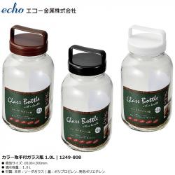 Chai thủy tinh có quai xách Echo Glass Bottle 1.0L_A
