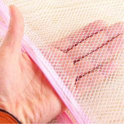 Túi lưới giặt quần áo Seiwa Pro 54×Ø42cm - Màu hồng_4