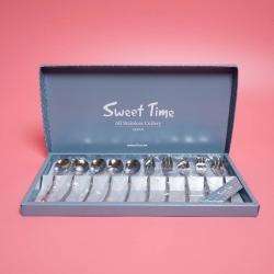 Bộ 10 thìa nĩa Inox Sweet Time_6