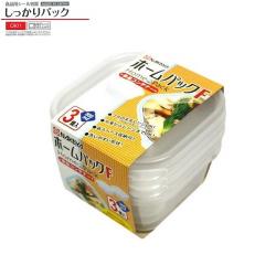 Bộ 3 hộp thực phẩm Nakaya 300ml - Nắp trắng_2