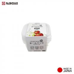 Bộ 3 hộp thực phẩm Nakaya 300ml - Nắp trắng_4