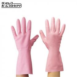 Găng tay cao su mềm Dunlop Size S - màu hồng_2
