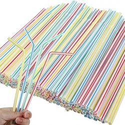 Set 150 chiếc ống hút Flexible Straw Ø5mmx180mm_3