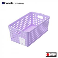 Rổ đựng đồ đa dụng Inomata size M - Light Purple_A