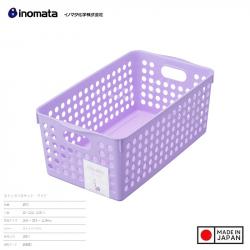 Rổ đựng đồ đa dụng Inomata size M - Light Purple_3