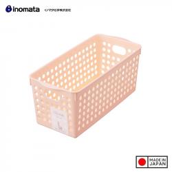Rổ đựng đồ đa dụng Inomata size S - Light Pink_A