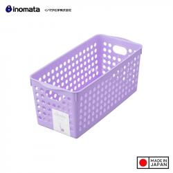 Rổ đựng đồ đa dụng Inomata size S - Light Purple_1