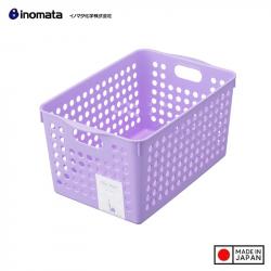 Rổ đựng đồ đa dụng Inomata size XL - Light Purple_A