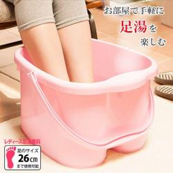 Chậu ngâm chân thư giãn Inomata Footbath 12L - Màu hồng_4
