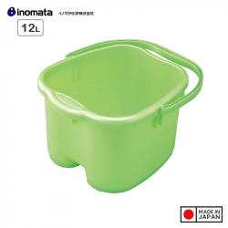 Chậu ngâm chân thư giãn Inomata Footbath 12L -Màu xanh_4