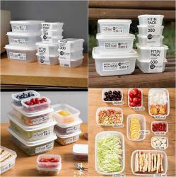 Hộp đựng thực phẩm nắp mềm Fit in Pack 2200ml - Trắng_6