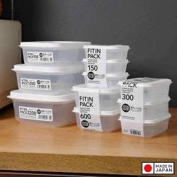 Set 02 hộp thực phẩm nắp mềm Fit in Pack 600ml - Trắng_9
