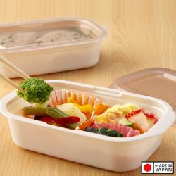 Set 02 hộp đựng thực phẩm cơm trưa Inomata 270ml x2_4