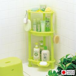Giá góc đựng đồ phòng tắm 3 tầng Leaf - Màu xanh_A