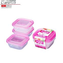 Set 3 hộp thực phẩm 380ml - Nắp hồng_4