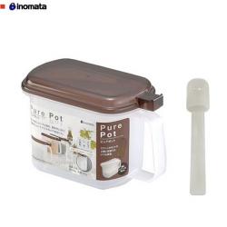 Bộ hộp gia vị kèm thìa 720ml - Màu nâu_2