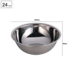 Tô tròn Inox Metal Ø24cm_2
