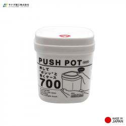Hộp đựng thực phẩm Push Pot 700ml - Trắng sữa_1