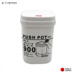 Hộp đựng thực phẩm Push Pot 900ml - Trắng sữa_A