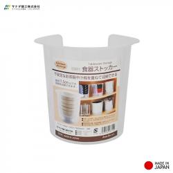 Khay đựng bát đĩa cất gọn Sanada Ø14.9cm_9