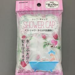 Mũ tắm bảo vệ tóc họa tiết hoa Seiwa_3