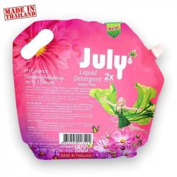 Nước giặt xả July 2X Sweet Pink 1800ml - Hồng_A