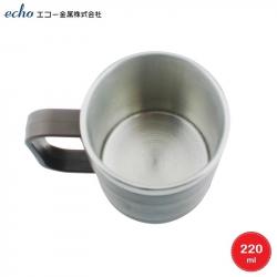 Cốc giữ nhiệt inox bọc nhựa Echo 220ml (Hồng|Nâu|Xanh|)_8