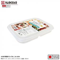 Hộp đựng thực phẩm 4 ngăn Nakaya Container A 680ml_1