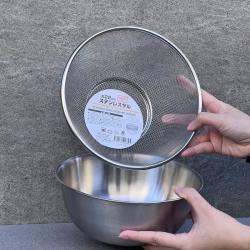 Rổ tròn inox Colander Ø22cm_7