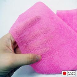 Khăn tắm tạo bọt mềm Ohe Cure Series 28x110cm - Hồng_4