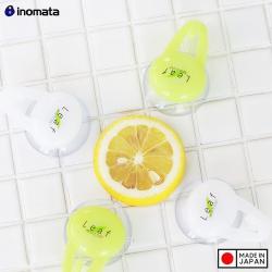 Set 02 móc treo có núm hít chân không Leaf - Màu trắng_3