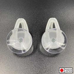 Set 02 móc treo có núm hít chân không Leaf - Màu trắng_5