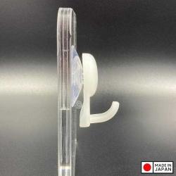 Set 02 móc treo có núm hít chân không Leaf - Màu trắng_6