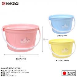Xô nhựa trẻ em Nakaya Children's Bucket Bear 2.2L_6