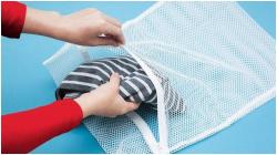 Túi lưới giặt quần áo dạng ống Okazaki 42x52cm_3