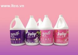 Nước giặt xả July 2X Sweet Pink - 3500ml Hồng_4