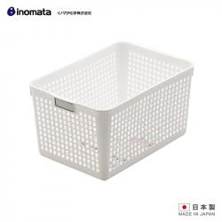 Rổ nhựa đa dụng Inomata size XL - Màu trắng_13