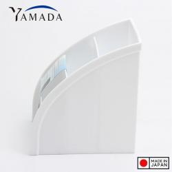 Khay đựng điều khiển/ remote 3 ngăn Yamada - Màu trắng_3
