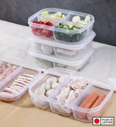 Hộp thực phẩm 03 ngăn Nakaya Container C 820ml_4