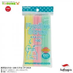 Set 100 ống hút Torune Flexible Straw Ø5x190mm_A